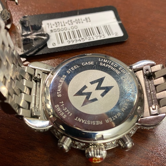 🔴Sold🔴Michele CSX-36 Chronograph 71-3711 Pave - Picture 7 of 8